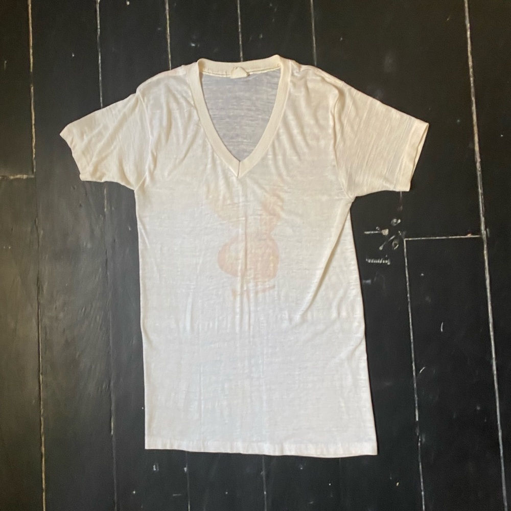 Vintage Playboy Bunny Tissue Thin T-shirt